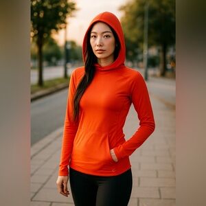 Athleta Tracker Hoodie Pullover.